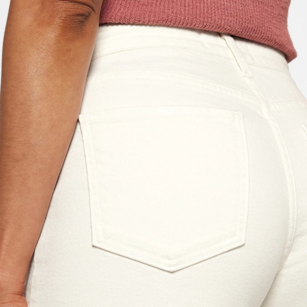High Rise Utility Wide Leg Jean - Picture 4 of 5